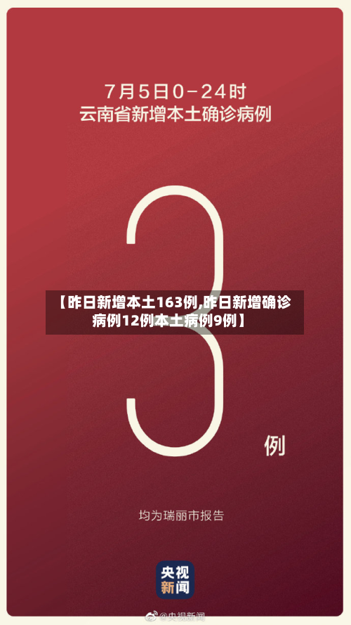 【昨日新增本土163例,昨日新增确诊病例12例本土病例9例】-第3张图片