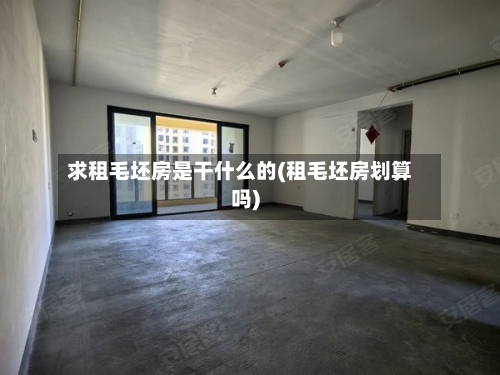 求租毛坯房是干什么的(租毛坯房划算吗)