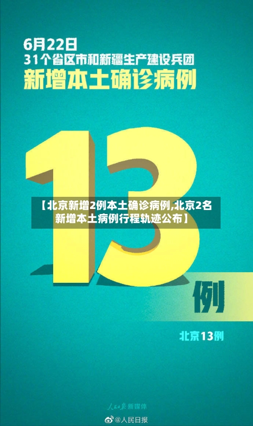 【北京新增2例本土确诊病例,北京2名新增本土病例行程轨迹公布】-第2张图片