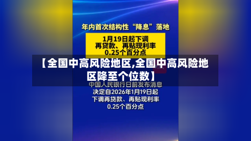 【全国中高风险地区,全国中高风险地区降至个位数】