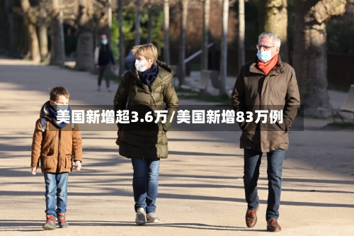 美国新增超3.6万/美国新增83万例