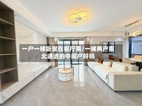 一户一梯卧室在客厅南/一梯两户南北通透的中间户好吗-第3张图片