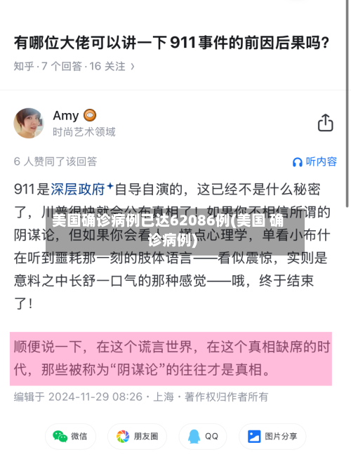 美国确诊病例已达62086例(美国 确诊病例)-第3张图片