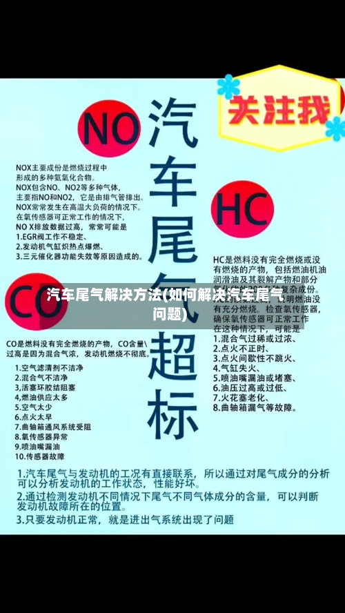 汽车尾气解决方法(如何解决汽车尾气问题)-第3张图片
