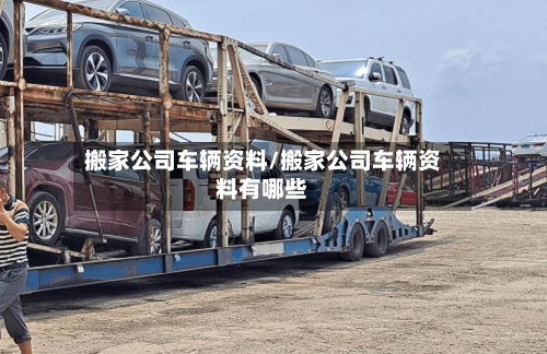搬家公司车辆资料/搬家公司车辆资料有哪些