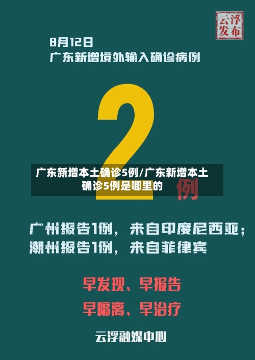 广东新增本土确诊5例/广东新增本土确诊5例是哪里的-第2张图片