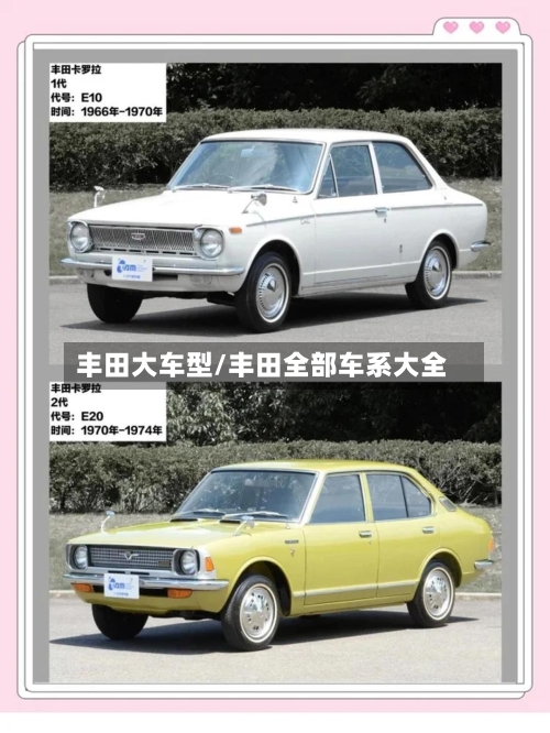 丰田大车型/丰田全部车系大全-第2张图片