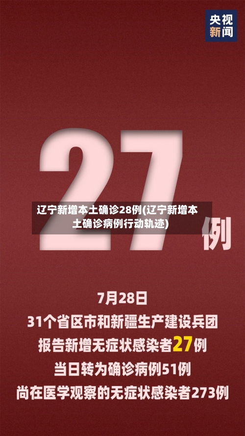 辽宁新增本土确诊28例(辽宁新增本土确诊病例行动轨迹)