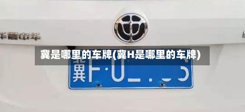 冀是哪里的车牌(冀H是哪里的车牌)-第2张图片