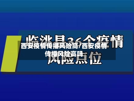 西安疫情传播风险高/西安疫情传播风险高吗