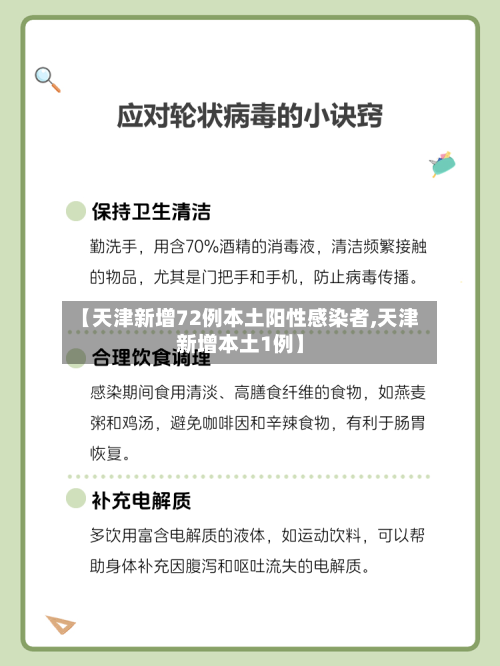 【天津新增72例本土阳性感染者,天津新增本土1例】