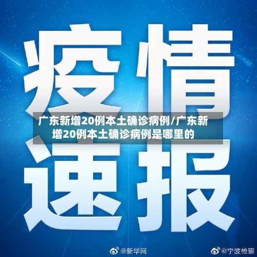广东新增20例本土确诊病例/广东新增20例本土确诊病例是哪里的-第2张图片