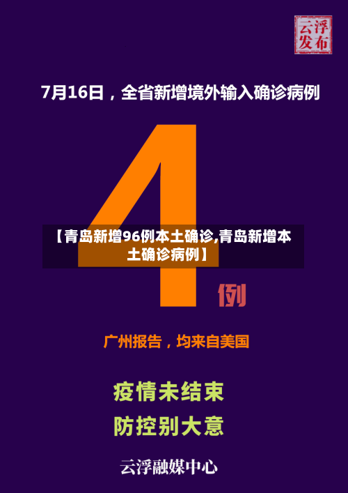 【青岛新增96例本土确诊,青岛新增本土确诊病例】-第2张图片