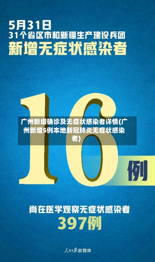 广州新增确诊及无症状感染者详情(广州新增5例本地新冠肺炎无症状感染者)