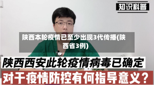 陕西本轮疫情已至少出现3代传播(陕西省3例)-第2张图片